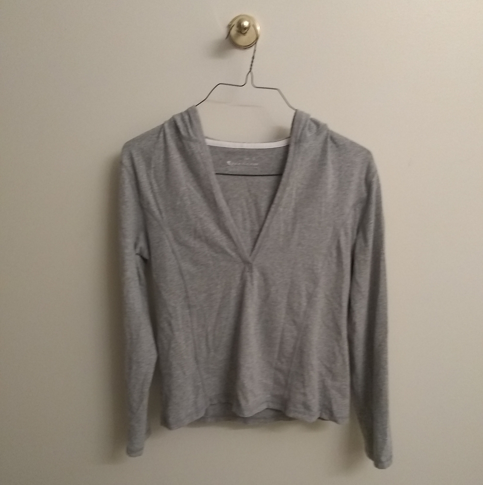 Tekgear sz large grey hoodie shirt